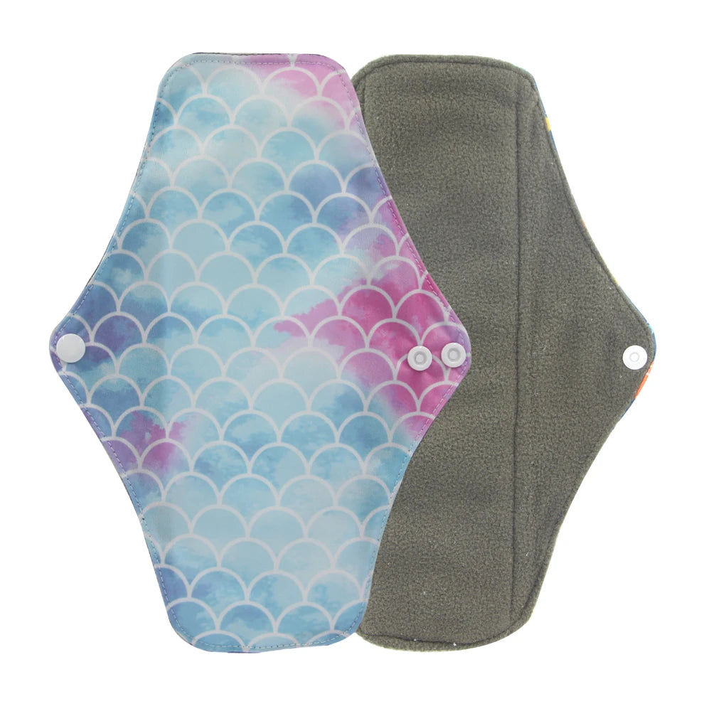 Reusable Leakproof Period Pads – Washable Feminine Hygiene Pads for Light to Heavy Flow