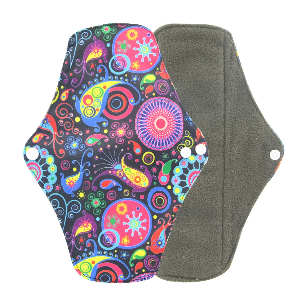 Reusable Leakproof Period Pads – Washable Feminine Hygiene Pads for Light to Heavy Flow