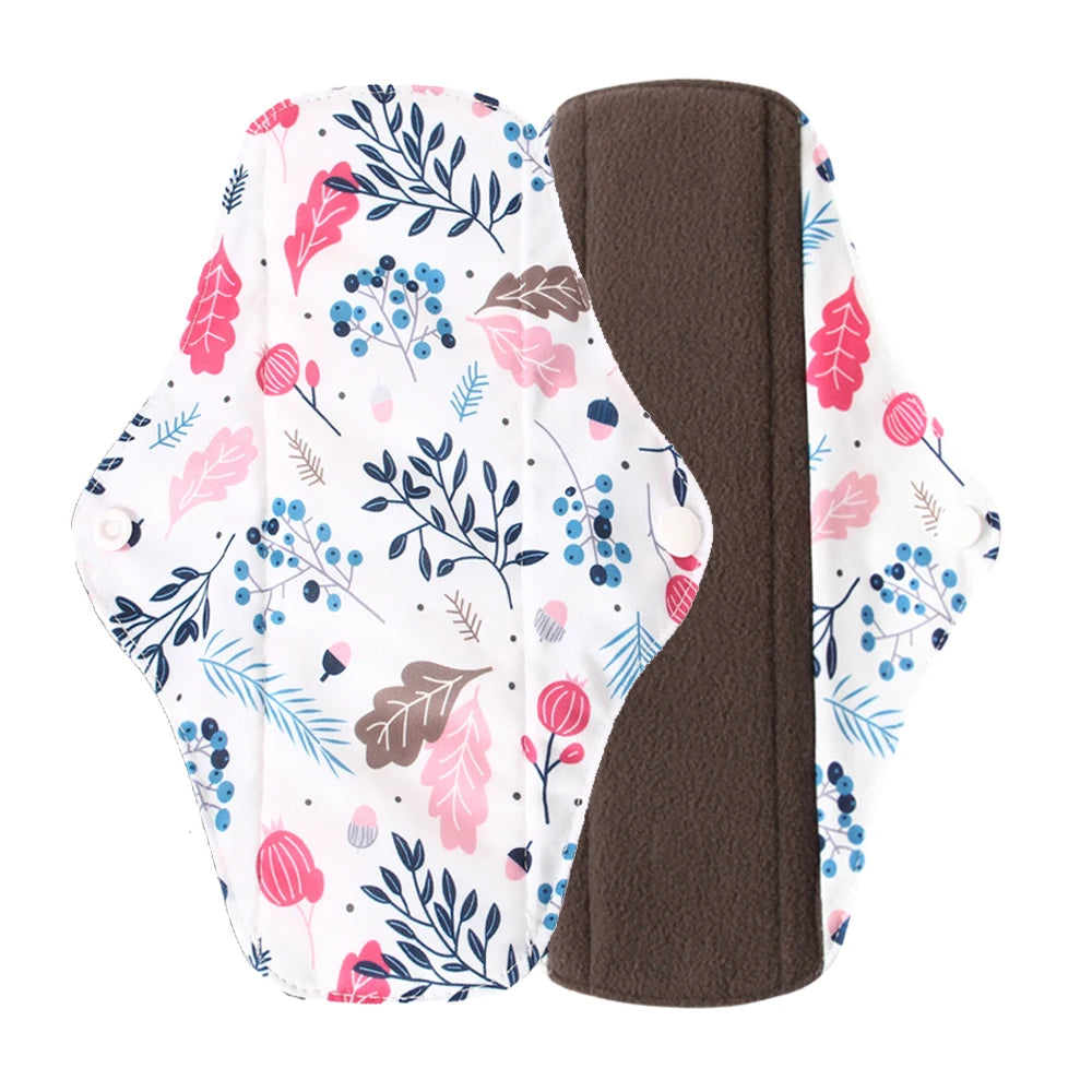 Reusable Leakproof Period Pads – Washable Feminine Hygiene Pads for Light to Heavy Flow