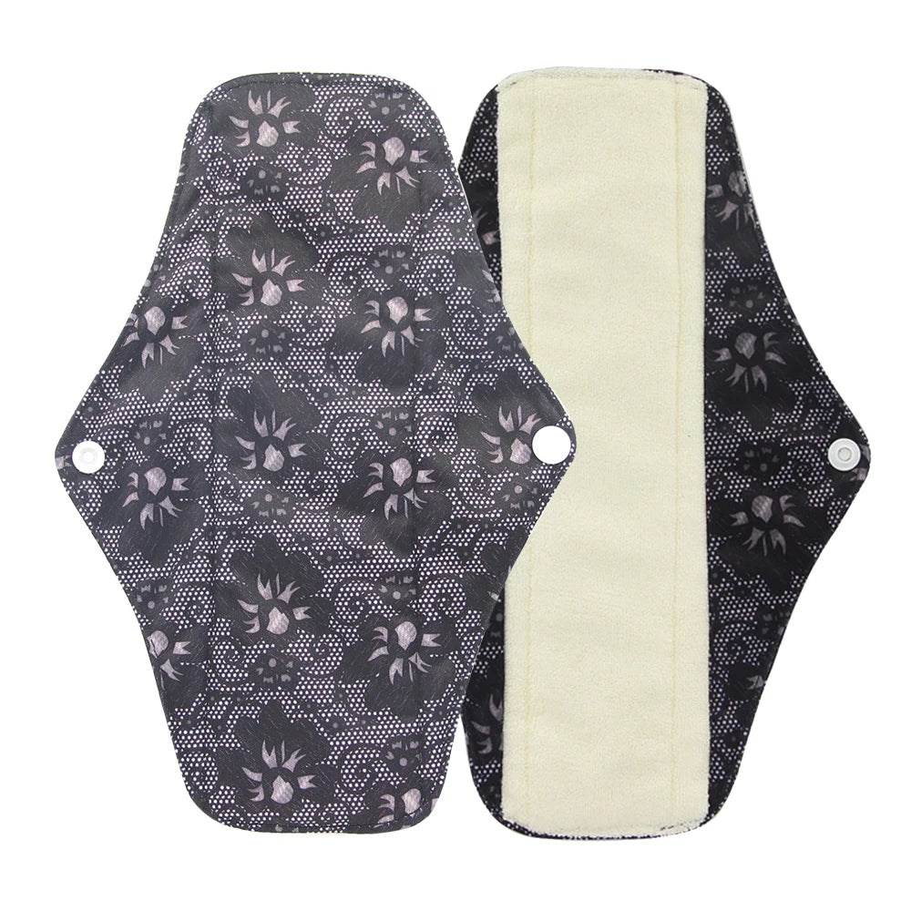Reusable Leakproof Period Pads – Washable Feminine Hygiene Pads for Light to Heavy Flow