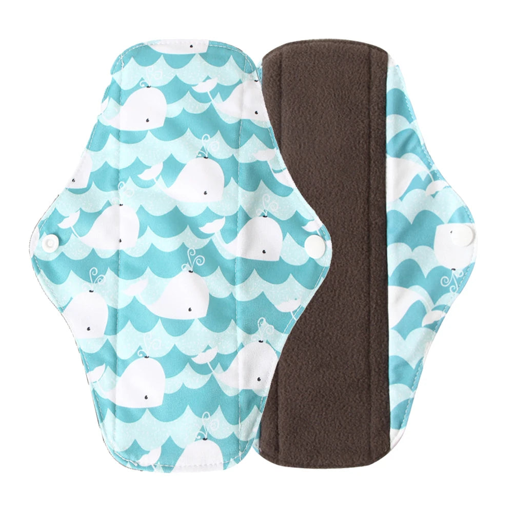 Reusable Leakproof Period Pads – Washable Feminine Hygiene Pads for Light to Heavy Flow