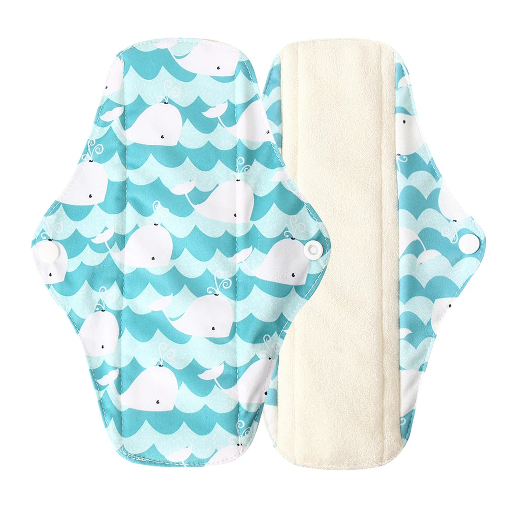 Reusable Leakproof Period Pads – Washable Feminine Hygiene Pads for Light to Heavy Flow