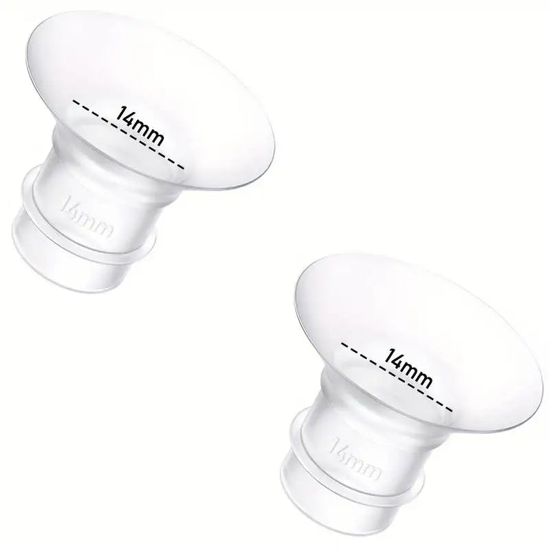 Breast Pump Flange Inserts & 11-Size Sizing Kit – Soft Silicone Pumping Accessories