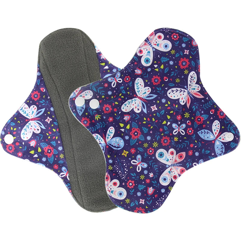 Reusable Leakproof Period Pads – Washable Feminine Hygiene Pads for Light to Heavy Flow