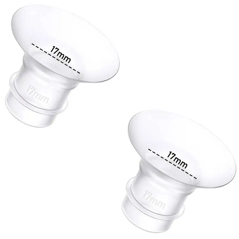 Breast Pump Flange Inserts & 11-Size Sizing Kit – Soft Silicone Pumping Accessories