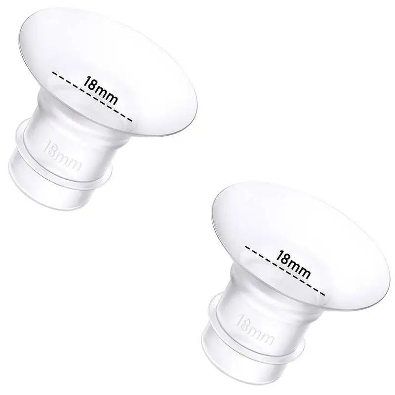 Breast Pump Flange Inserts & 11-Size Sizing Kit – Soft Silicone Pumping Accessories