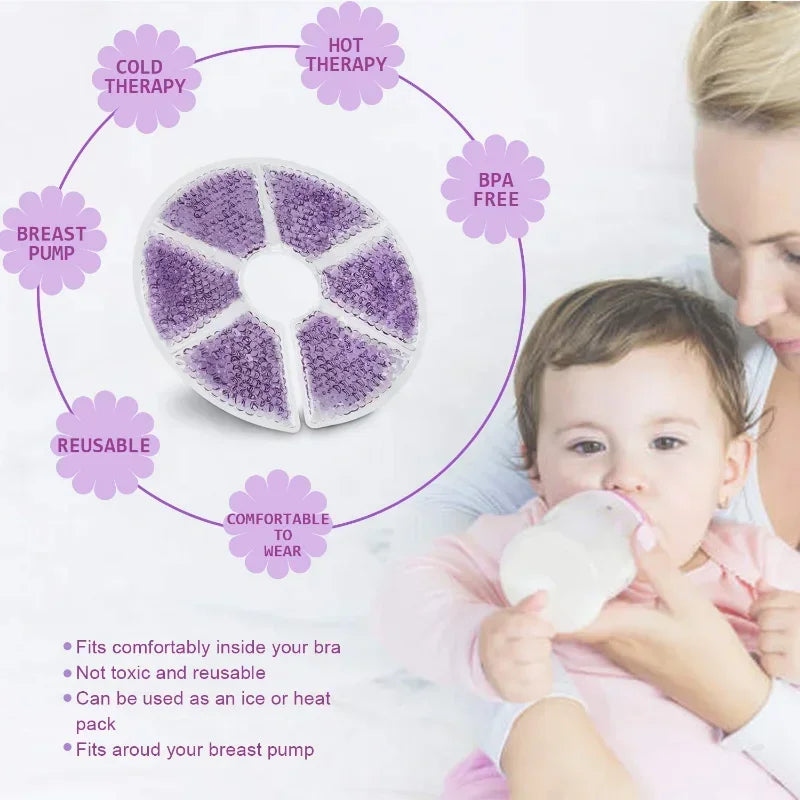 Soothing Breast Therapy Pads for Nursing Moms – Hot & Cold Relief