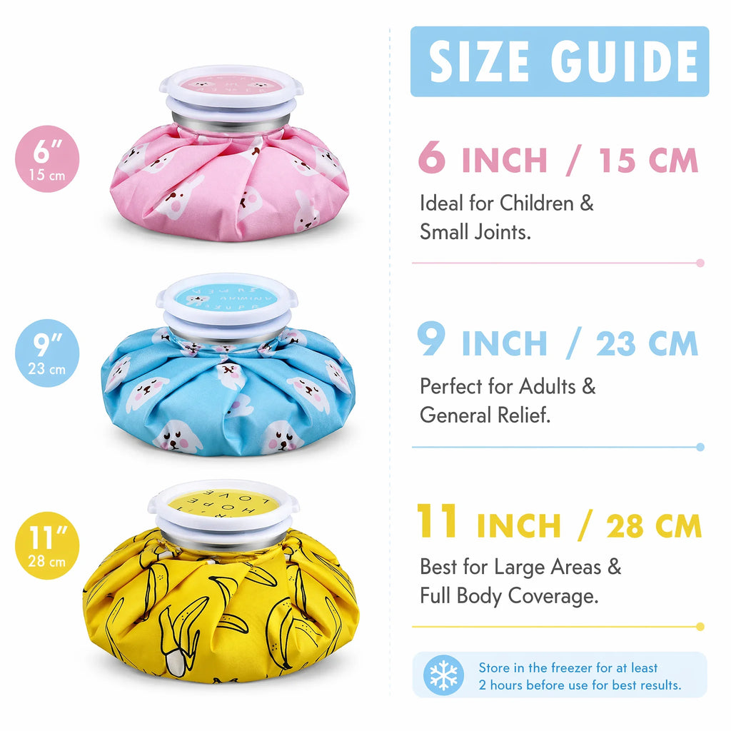 Reusable Hot & Cold Therapy Ice Pack – Leakproof Comfort Relief Bag