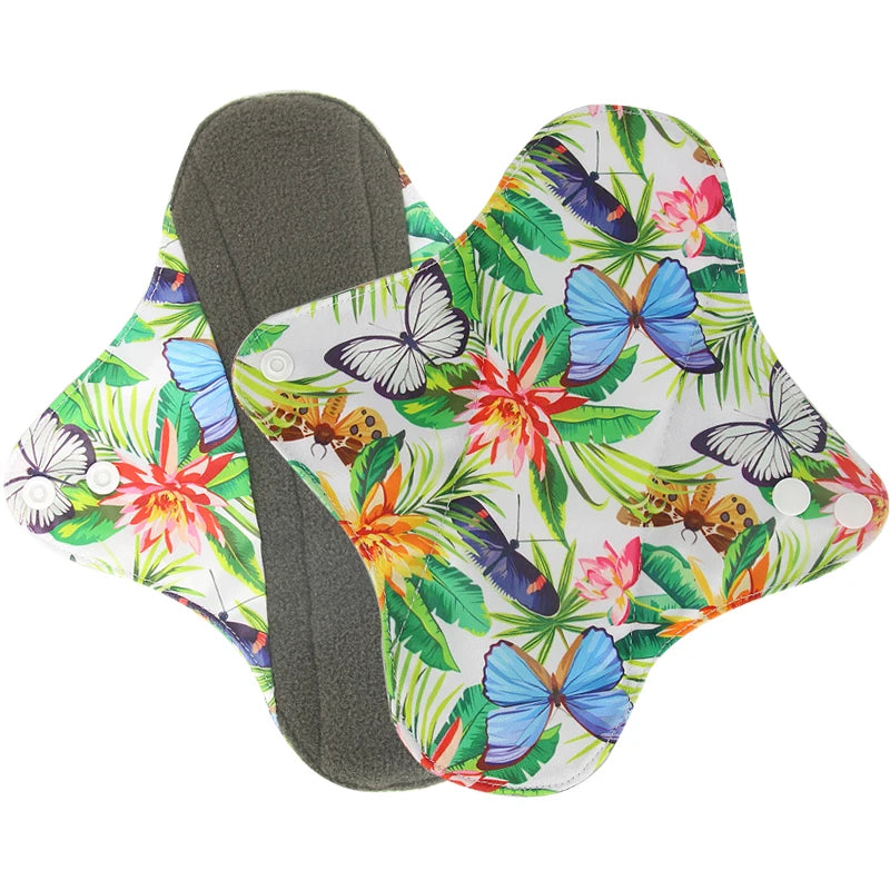 Reusable Leakproof Period Pads – Washable Feminine Hygiene Pads for Light to Heavy Flow