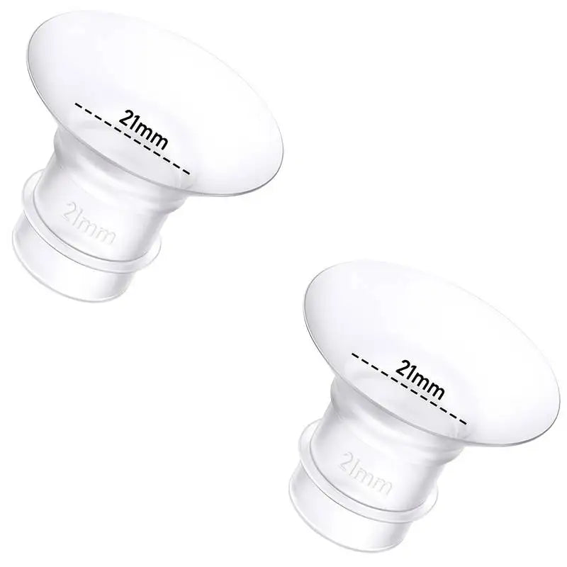 Breast Pump Flange Inserts & 11-Size Sizing Kit – Soft Silicone Pumping Accessories