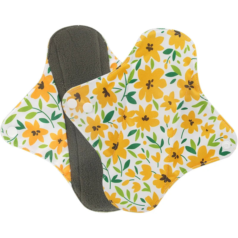 Reusable Leakproof Period Pads – Washable Feminine Hygiene Pads for Light to Heavy Flow