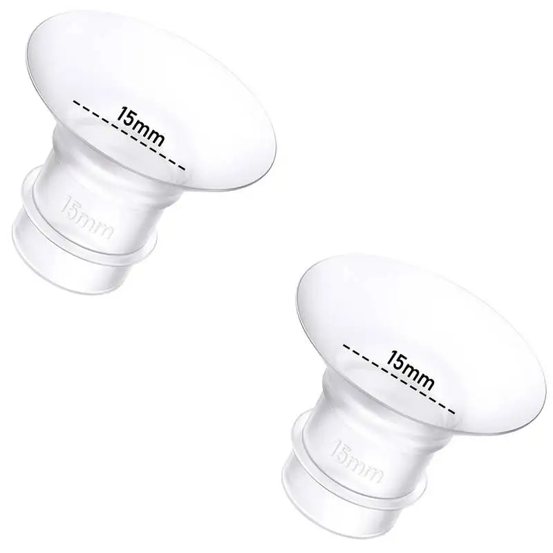 Breast Pump Flange Inserts & 11-Size Sizing Kit – Soft Silicone Pumping Accessories