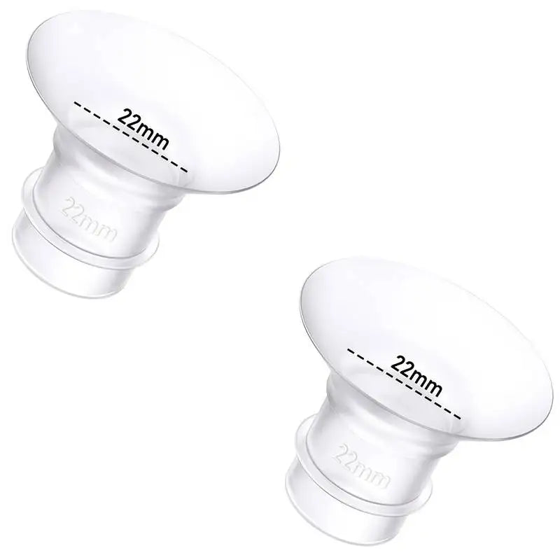 Breast Pump Flange Inserts & 11-Size Sizing Kit – Soft Silicone Pumping Accessories