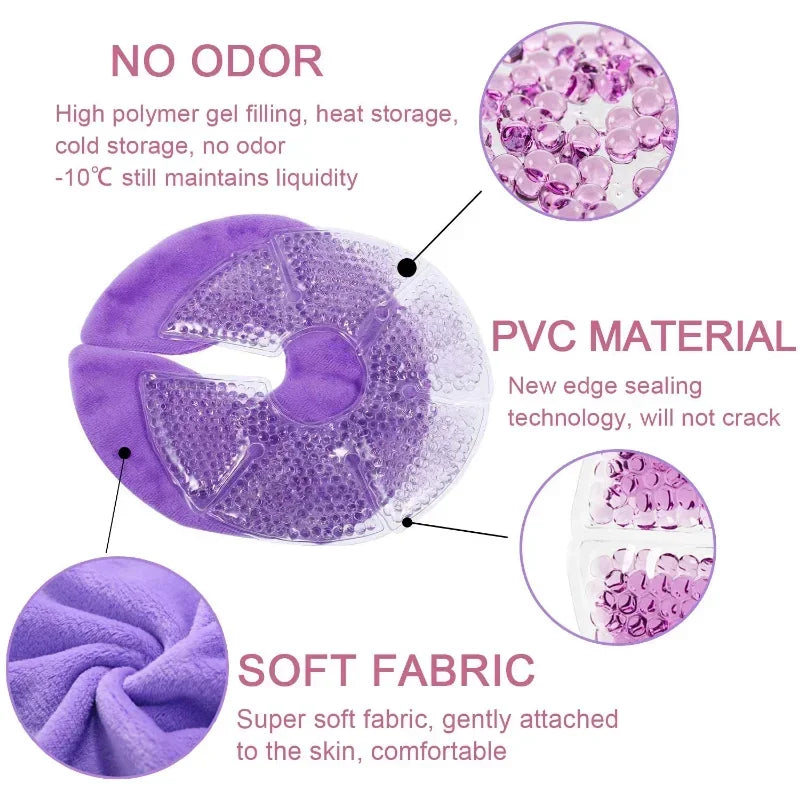 Soothing Breast Therapy Pads for Nursing Moms – Hot & Cold Relief