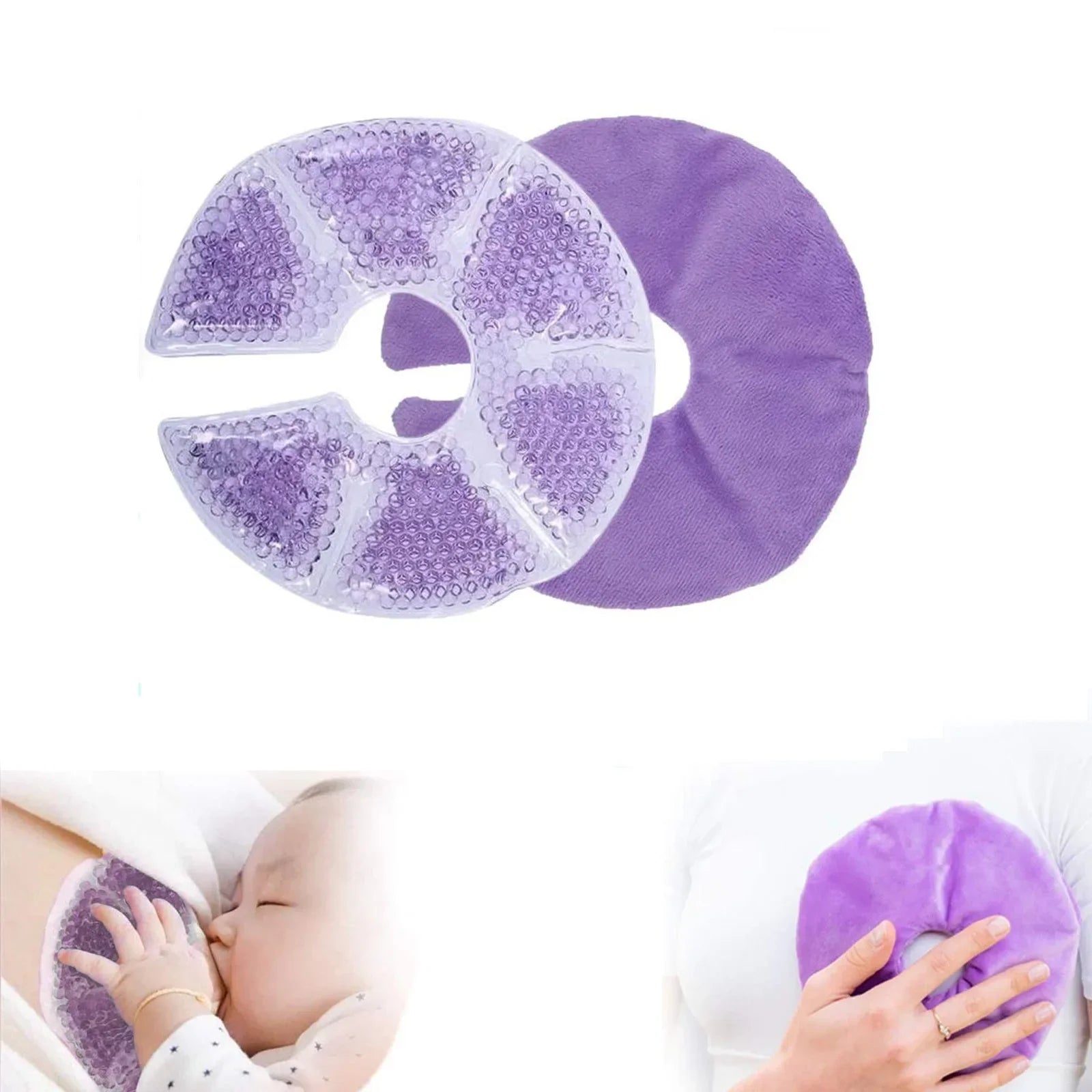 Soothing Breast Therapy Pads for Nursing Moms – Hot & Cold Relief