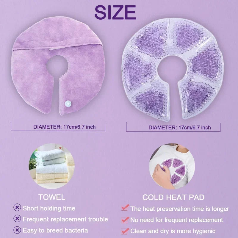 Soothing Breast Therapy Pads for Nursing Moms – Hot & Cold Relief