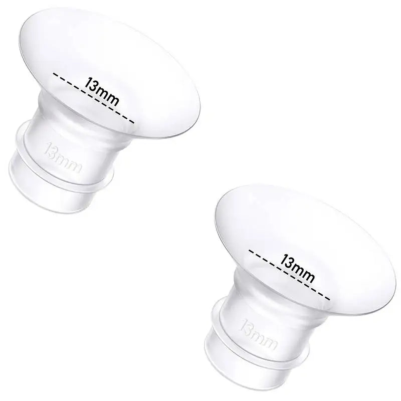 Breast Pump Flange Inserts & 11-Size Sizing Kit – Soft Silicone Pumping Accessories