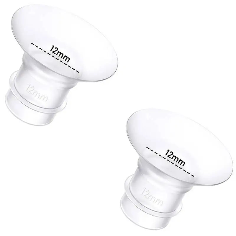 Breast Pump Flange Inserts & 11-Size Sizing Kit – Soft Silicone Pumping Accessories