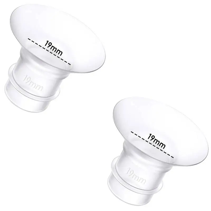 Breast Pump Flange Inserts & 11-Size Sizing Kit – Soft Silicone Pumping Accessories